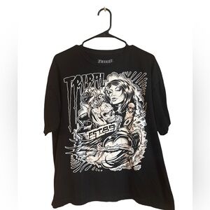 Tribal Black Short Sleeve Tee